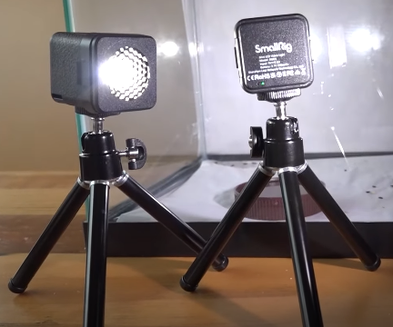 Action camera flashlight