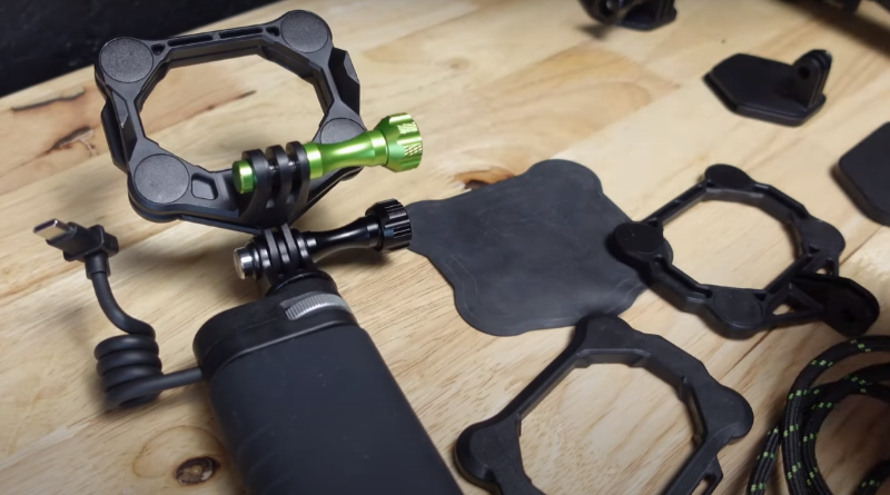 action camera body mount