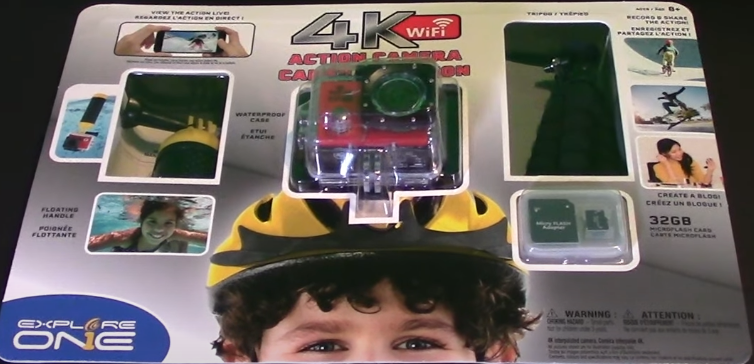 explore one 4k action camera