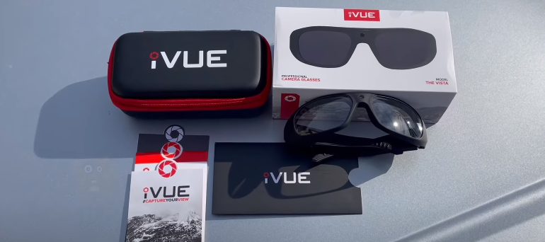 ivue vista action camera glasses