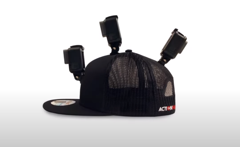 action camera head mount