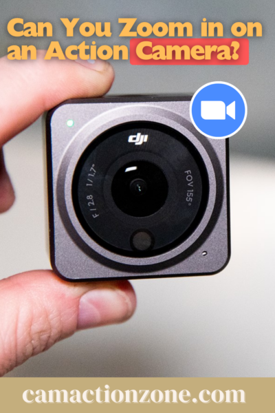 action camera with zoom