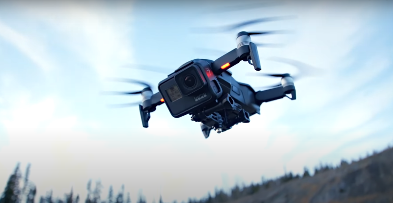 action camera drone